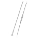 CHOP MALL 12cm Long Face Care Blackhead Acne Needle Remover Pimple Extractor 2 Pcs