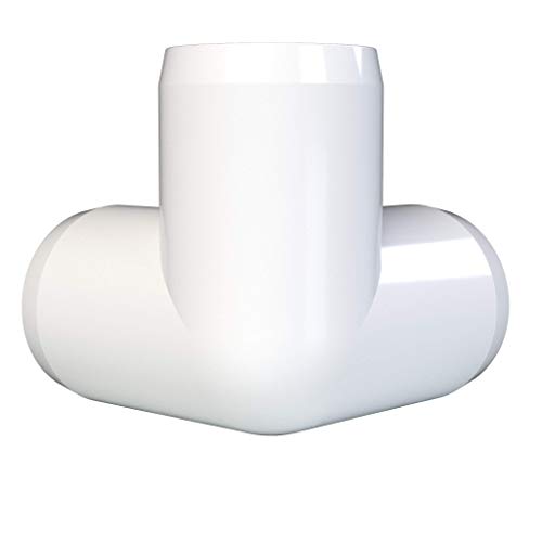 FORMUFIT 1 inch 3Way PVC Fittings, Elbow Corner, Furniture Grade, 1