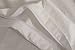 LyTble 3 Pieces Solid Color Ivory White Long Staple Cotton Duvet Cover Queen Size Soft Breathable Bedding Set with Zipper Ties (Ivory White, Queen)