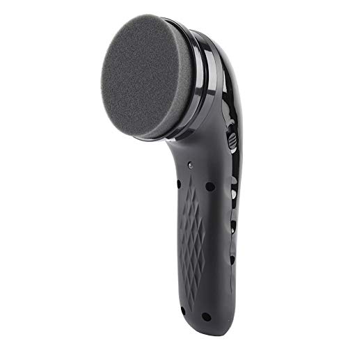 Strnek Portable Electric Shoes Brush Polisher Automatic USB Charging Electric Shoe Brush Hand-held Shine Polisher(Black)