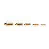 Hanxing-Joint-Bullet-Sinkers-Assorted-Bullet-Weights-Slip-Sinkers-Kit-50-Piece-Kit