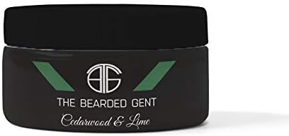 Beard Balm (60ml) - Many Scents Available! - Softer, Thicker and Fuller looking Beard - Improve Growth, Shine And Add Texture To All Beards - The Bearded Gent (Cedarwood & Lime)
