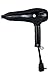 Sunbeam HD3010-005 Retractable Cord Folding Handheld Hair Dryer with Concentrator, 1875 Watts, Cool Shot Button, Tourmaline Ionic, Black