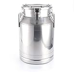 50 Liter 13.25 Gallon Stainless Steel Milk Can Wine