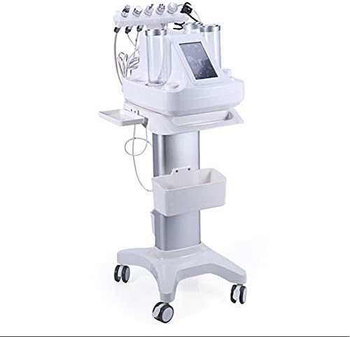 Medical Cart Tool White ABS Beauty Salon Storage Cart with Brake Wheel, Durable Small Bubble Instrument Trolley for SPA, 20kg Load Capacity