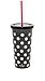 kate spade new york Insulated Tumbler, Black Dots