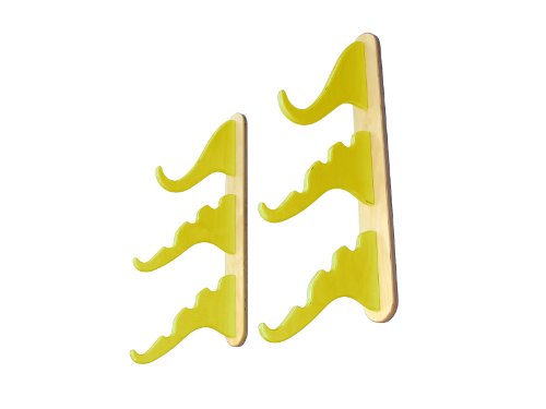 Surf Trunks Triple Snowboard/Inshore/Inshore Fishing Pole Rack, Yellow