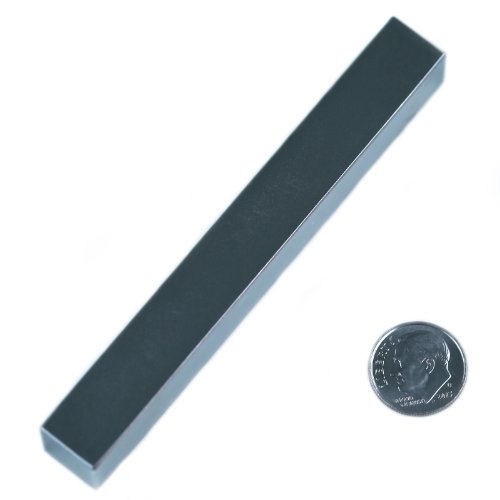 Super Strong Neodymium N48 4 x 1/2 x 1/2" Permanent Block