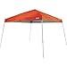 Quest 10 Ft. X 10 Ft. Slant Leg Instant Ez up Pop up Recreational Tent Canopy (Orange)