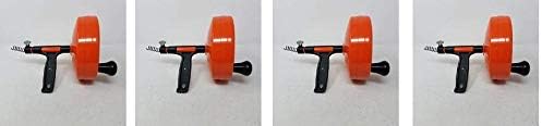 General Pipe Cleaners R-25SM Spin Thru Drain Auger with 1/4-Inch by 25-Feet Cable (4)