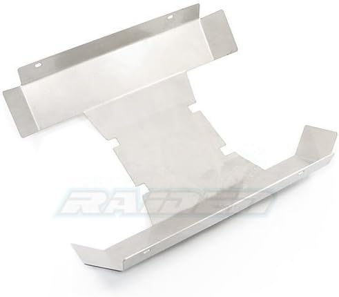 Stainless Steel Roof Bonnet Side Armor Panel for 1/10 Axial Wraith 90018 90020 90031 90045 90056 (Skid Plate Panel X 1)