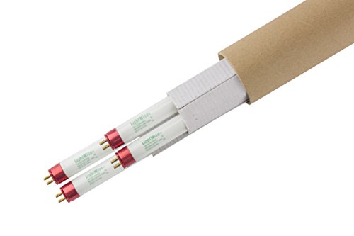 Lightingwise 4 FT 3000K T5 HO Fluorescent Grow Light Bulbs - Pack of 1,4,8,20,40 (4, 3000k - red - bloom) Lightingwise 4 FT 3000K T5 HO Fluorescent Grow Light Bulbs - Pack of 1,4,8,20,40 (4, 3000k - red - bloom)