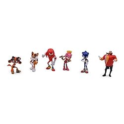 JoySee 6pcs Sonic The Hedgehog Action Figures, Cake