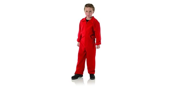 red boiler jumpsuit
