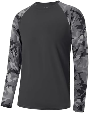 Amazon.com: HUGE SPORTS Men's Rash Guard Long Sleeves UPF 50+ UV