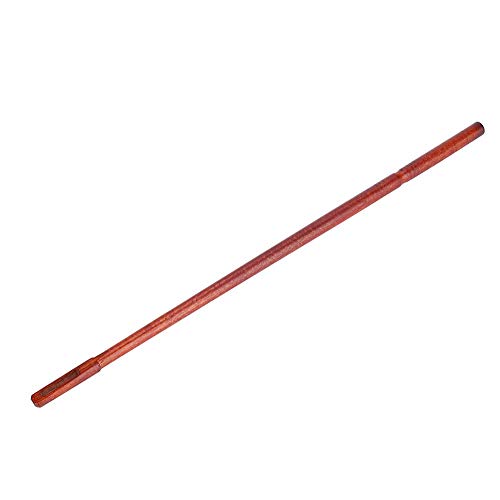 Flute Cleaning Rod,Redwood Flute Cleaning Sticks Woodwind Instruments Cleaning Tool with Cleaning Rod, Pe Bag Packaging (Red) - Thumbnail 2