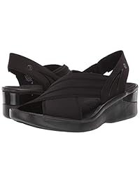 BZees F7618F1001 - Sandalias de sol para mujer, color negro