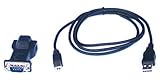 USB to Serial DB9 RS-232 Adapter with 6 ft. USB Cable