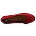 Ollio Women's Shoe Stretch Faux Suede Chunky Heel Pump