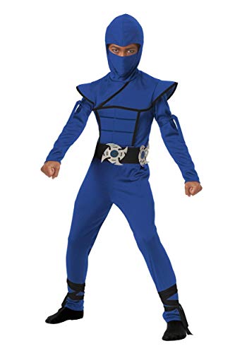 California Costumes Stealth Ninja Child Costume (Blue), Small