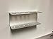 Dry Erase Whiteboard Marker and Eraser Holder Tray and Organizer - Magnetic & Options - Brushed Aluminum Metal