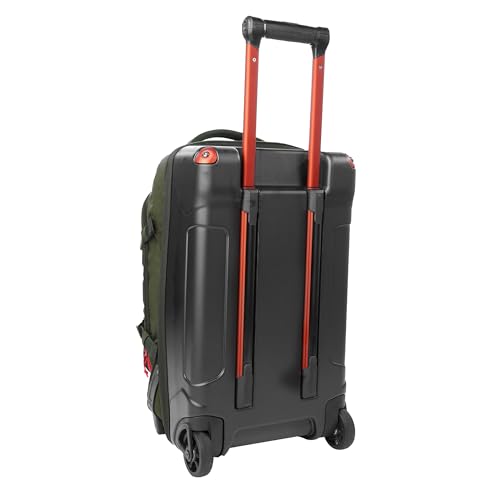 Eddie Bauer Expedition 22 Duffel Bag 2.0 - Lightweight Travel Luggage Made From Rugged Polycarbonate and Nylon, Dk Thyme
