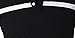 Men 's cotton casual polo short - sleeved t shirt-Black-L
