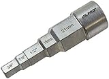 US PRO Radiator Key Step Wrench 1/2 Inch Chrome Vanadium CrV view 1