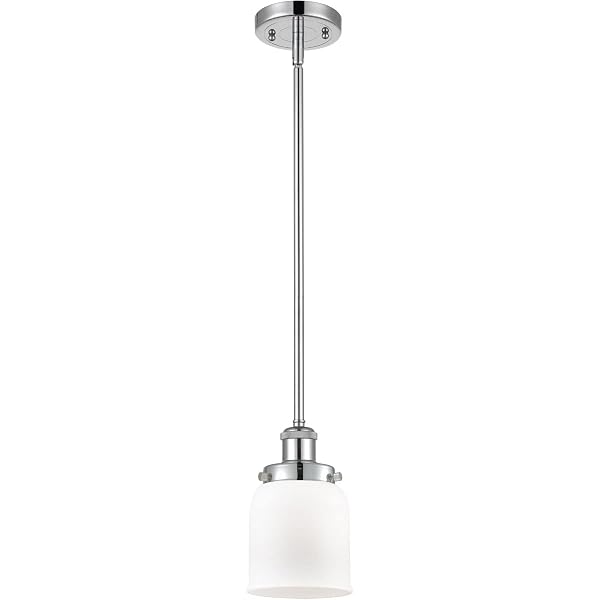 INNOVATIONS 916-1S-PC-G51-LED LED MINI PENDANT FROM BALLSTON COLLECTION,WHITE,CHROME,BRASS,INNO916-1S-PC-G51-LED