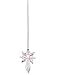 Anna Crystalworld Rainbow Guardian Angel Crystal Suncatcher for Home/Car Decoration & Porch Decor & Hangings Crystal Glass Ornament (Pink)