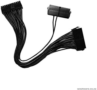 Vantacor Dual PSU Adapter Cable 24 Pin 2-way