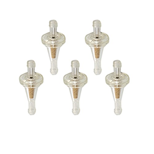 AISEN Pack of Inline Gas Fuel Filter Replace Stens 120-006 Snapper 394358S 1-4359 John Deere Am107314 Troy Bilt 951-3013 E-Z-Go 23013G1 Toro 71-9280 Briggs & Stratton 694485
