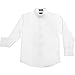 Nautica Boy's Big Solid Long-Sleeve Button-Down Shirt, White, 16