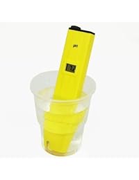 phtester PH 009 Medidor Digital de PH Tester, con 2 Pack de solución de calibración mezcla incluidas