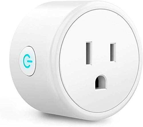 Smart Plug Compatible with Alexa, Google Assistant, IFTTT for Voice Control, Mini Smart Outlet Home Automation Modules…