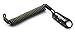 allnice ET-152 Mini Portable Anti-Theft Resettable 3 Digit Bike Bicycle Cycling Spring Combination Cable Lock Senior Travel Luggage Locks Helmet Lock, 4X 1500mm (Black)¡­