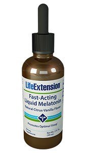 Liquid Melatonin Natural Citrus-vanilla Flavor By Life Extension - 3mg- 2 Bottles