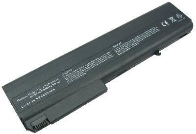 Laptop Battery for HP/Compaq 8710w Mobile Workstation, 12 cells 6600mAh Black