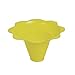Flower Cups for Serving Shaved Ice or Snow Cones, Medium 8 Ounce, Case of 500, Blue/Yellow