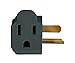 Ziotek ZT1120131 HC1 Hug-A-Plug Black Outlet Splitter