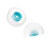 SpinFit CP100Z - Patented Silicone Eartips for Replacement (2 Pairs) (4 mm Nozzle Dia.) (Large)