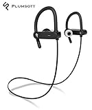  Wireless Bluetooth IPhone Earbuds - Best Headphones for Running | Waterproof Rated Sports Earphones | Built in Microphone | Workout Sport Ear Buds