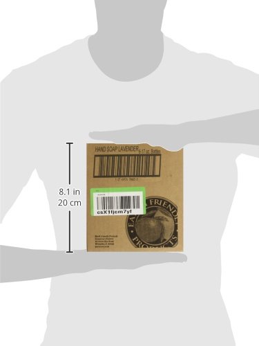 Earth Friendly Products Hand Soap, Lavender, 17-Ounce Bottle (Pack of 6)