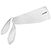 Halo I Superwide Tie-Style Headband (White)