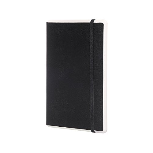 Moleskine Paper Tablet Hard Cover Smart Notebook, Ruled, Large (5" x 8.