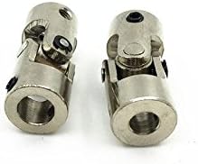 2pcs 8mmx6mm Shaft Coupler Motor Connector Universal Joint Coupling for RC Model Boat Car