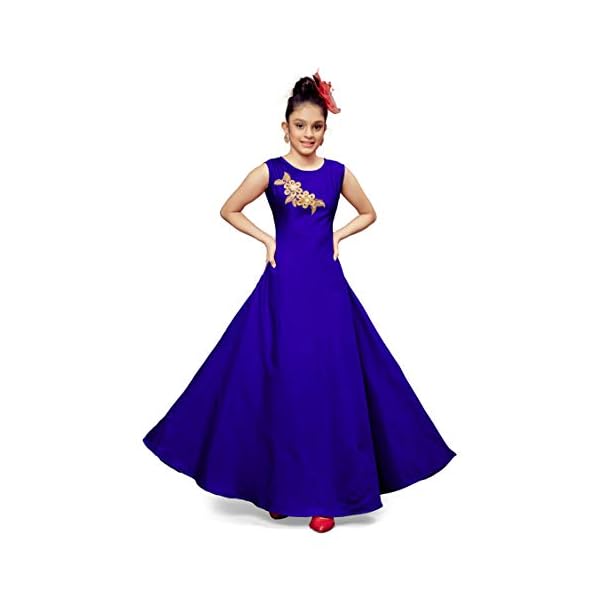 Fashion-Dream-Girls-Fit-and-flare-Maxi-Frock-Dress