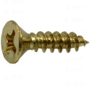 5 x 1/2 Phillips Flat Hinge Screw (50 pieces)