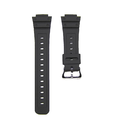 16mm Replacement Black Watch Band Strap fits Casio G Shock DW-5600E, DW-5700 and More, Watch Central