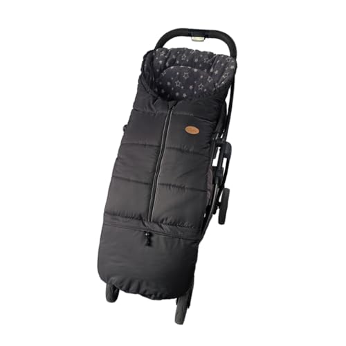 CozyMe Stroller Cover for Winter with Length Extension from Newborn to 5T,Anti-Slip and Water_Resistant Cozy Stroller Blanket,Infant Bassinet Bunting Bag, Anti-Kick Stroller Footmuff for Toddler